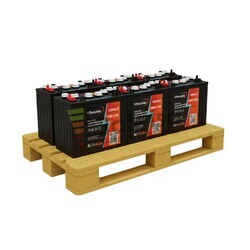 Pack 6 bateras 1275 12 Voltios 150 Amperios | VT INDUSTRIAL CNFL1275